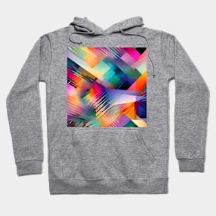 Abstract Rainbow Hoodie